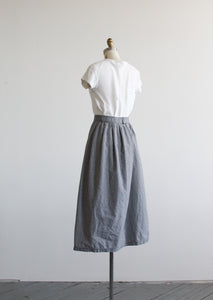 winter picnic midi skirt