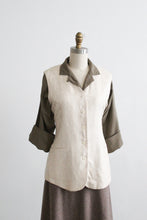 bone silk vest (s)