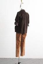 lamplight suede trousers
