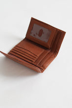 honey leather wallet