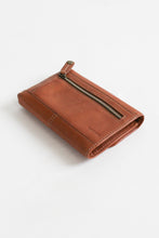 honey leather wallet