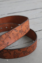 mothlight leather belt