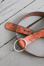 mothlight leather belt
