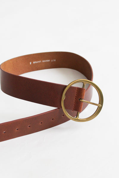 wide whiskey leather belt