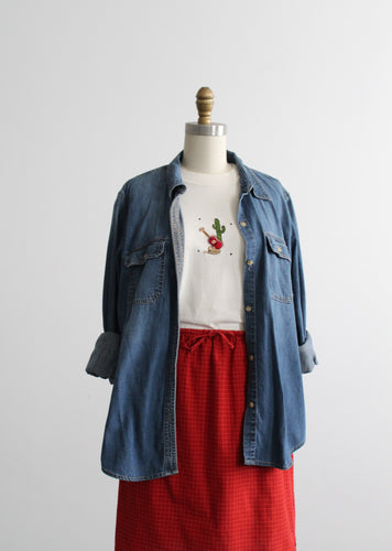 grass valley denim work shirt