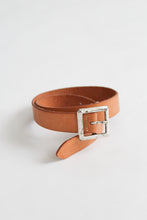 honey leather belt