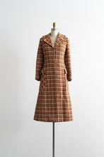 october plaid wool trench (s)
