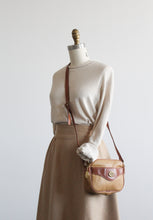 honey pebbled leather shoulder bag