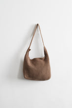 slouchy woven bag