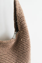 slouchy woven bag