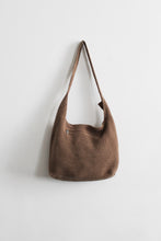 slouchy woven bag