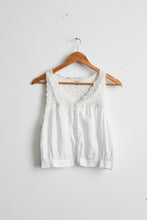 chamomile linen button up