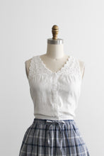 chamomile linen button up