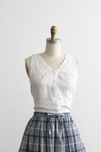 chamomile linen button up