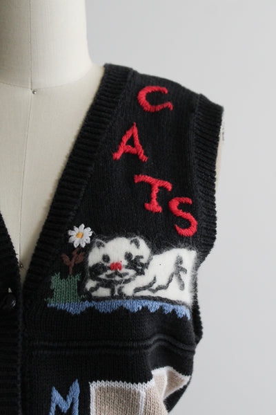 catnap knit vest