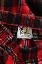 fireside plaid wool skirt