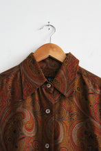 honeygold paisley blouse (m/l)