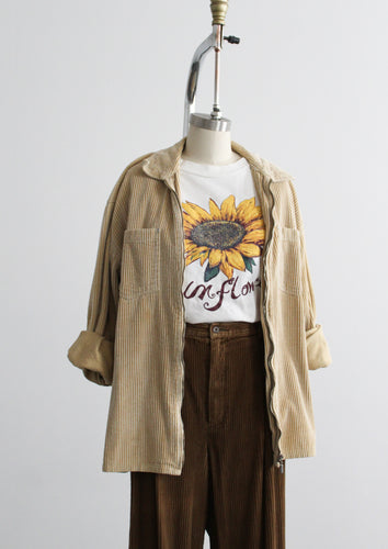 butter corduroy chore coat