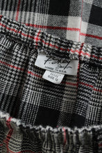 card catalog wool midi skirt