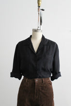 nocturne silk button up (m/l)