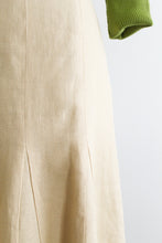 honeyglow linen skirt