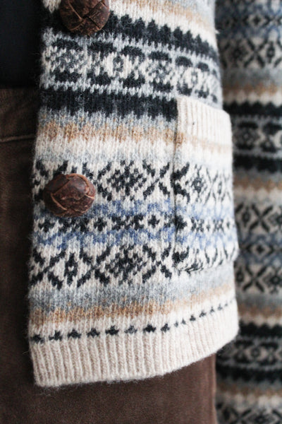 hearthside fair isle sweater (xs/s)