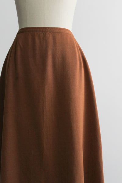 clay maxi skirt