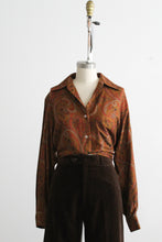 honeygold paisley blouse (m/l)