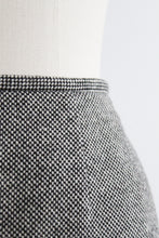 salt and pepper mini skirt