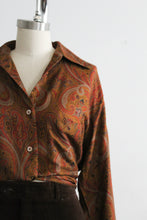 honeygold paisley blouse (m/l)