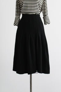 inkwell wool midi skirt