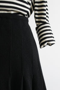 inkwell wool midi skirt