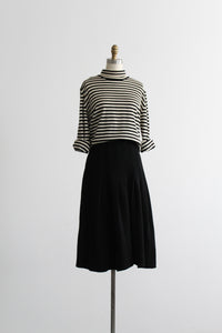 inkwell wool midi skirt