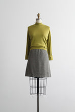 celery silk knit pullover