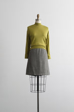 celery silk knit pullover