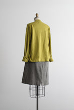 salt and pepper mini skirt