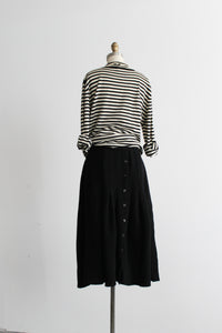 blackbird striped wool turtleneck