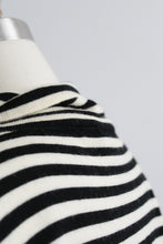 blackbird striped wool turtleneck