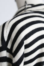 blackbird striped wool turtleneck