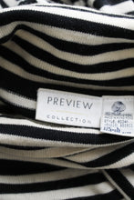 blackbird striped wool turtleneck