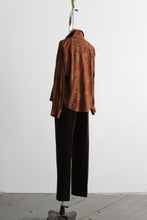 honeygold paisley blouse (m/l)