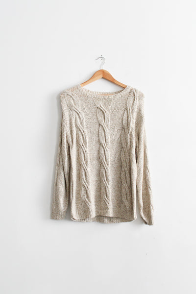 silk & linen rory sweater (m)