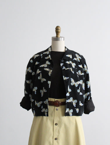 silk butterfly jacket