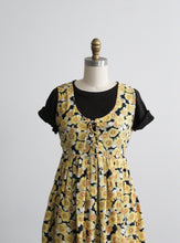 sunflower lace up day dress