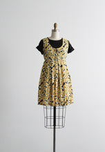 sunflower lace up day dress
