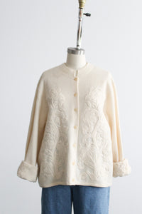edelweiss wool cardigan