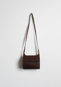 walnutshell leather shoulder bag