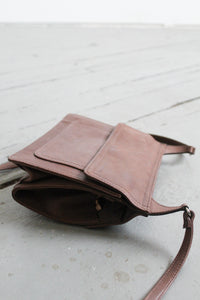 walnutshell leather shoulder bag