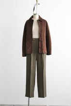 quilted leather chore coat