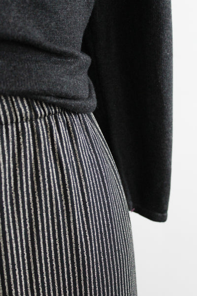 graphite striped trousers (m)